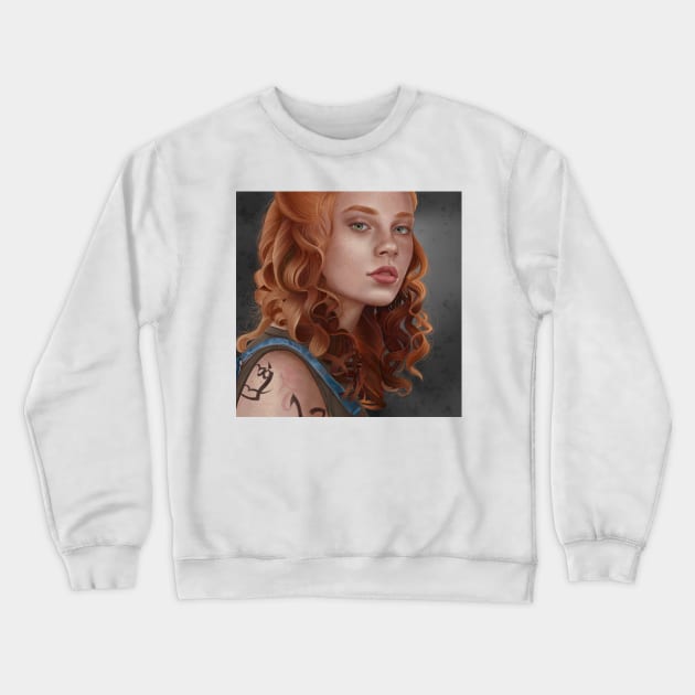 Clary Crewneck Sweatshirt by AlanaReneArt